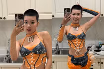 Thoát hình ảnh nữ tính, giao diện nữ rapper ngày càng chiến