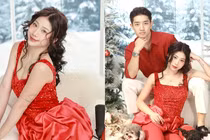 Louis Phạm tung bộ ảnh Noel quấn quít bên bạn trai