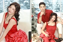 Louis Phạm tung bộ ảnh Noel quấn quít bên bạn trai