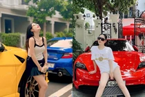 Choáng ngợp với bộ sưu tập siêu xe của “nữ đại gia quận 7“