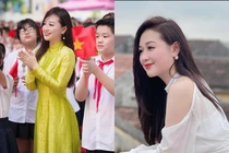 Nhan sắc hiện tại cô giáo Hà thành nổi nhất mùa khai giảng 2023