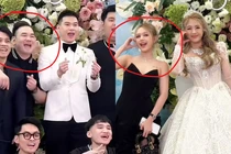 Xoài Non “tái ngộ” chồng cũ tại đám cưới bạn thân