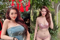 Hot girl Mai Thỏ là mẹ hai con vẫn gợi cảm như ngày nào