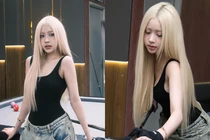 Gái xinh Lê Huyền Diệu khoe dáng bên bàn bi-a cực chất
