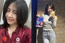 Hot girl tuyển nữ Việt Nam khoe hình ảnh đời thường ngọt ngào