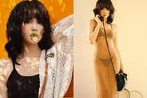 Ngọc Trinh diện váy “lưới đánh cá”, khoe giao diện chào hè