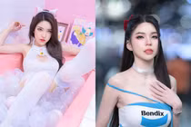 Người mẫu xe hơi Thái Lan hóa thân nàng mèo gợi cảm