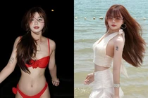 Hot girl từng bị phốt 45 trang A4 khoe dáng tình tứ bạn trai