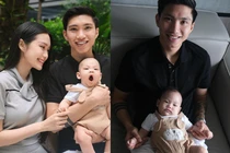 Không còn giấu diếm, Đoàn Văn Hậu lần đâu khoe diện mạo con trai