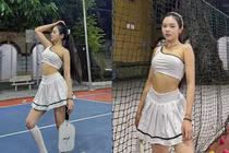Bạn gái tin đồn của Xemesis lên đồ pickleball, khoe dáng nuột nà