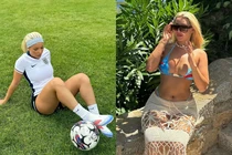 Mỹ nhân làng túc cầu Madelene Wright siêu đẹp với loạt ảnh đi biể