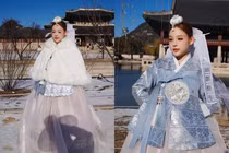 “Phú bà” Huyền Baby hóa thân “tiểu thư Hàn Quốc” khi diện hanbok