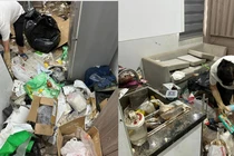 Cận cảnh phòng trọ của cô gái bị đuổi đi vì ở quá bẩn