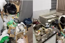 Cận cảnh phòng trọ của cô gái bị đuổi đi vì ở quá bẩn