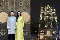 Cận cảnh căn biệt thự tráng lệ nhà Hoa hậu Đỗ Mỹ Linh