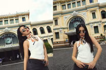 “Hot girl Sài thành” Ngọc Thảo tái xuất với set đồ toàn hàng hiệu