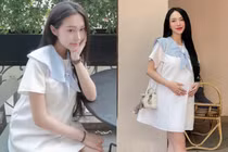 Hai mẹ bỉm có gia thế khủng chăm diện đồ đôi, xách túi hiệu