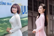 Hai cô giáo không hoạt động nghệ thuật vẫn nổi đình đám MXH