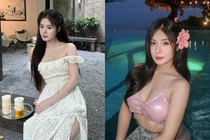 Ngắm Quỳnh Alee khoe vai trần, hóa thân thành tiểu tiên nữ 