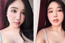 Đăng tải video ngắn, “streamer phú bà” khoe vòng 1 tràn màn hình