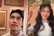 Vũ Văn Thanh và bạn gái chụp ảnh Tết, nghi vấn sắp cưới?