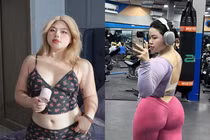 Hot girl ngoại cỡ Lâm Đồng ưa diện đồ body, tự tin khoe dáng