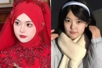 Cô dâu gây sốt mạng vì nhan sắc xinh đẹp siêu thực