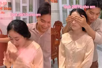 Cô vợ “nổi đóa” với món quà chồng tặng 20/10