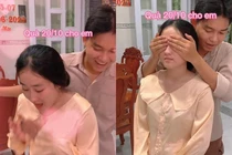 Cô vợ “nổi đóa” với món quà chồng tặng 20/10