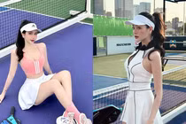 Loạt hot girl Việt làm tân binh gia nhập trào lưu Pickleball 
