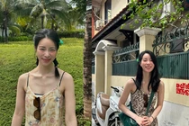 “Mỹ nhân cảnh nóng” xứ Hàn du lịch Nha Trang khiến netizen thích thú