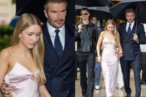 Con gái út nhà Beckham tuổi 13 dậy thì phổng phao, gợi cảm