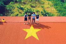 Khắp 3 miền, các mái nhà rực màu cờ Tổ quốc chào Quốc Khánh