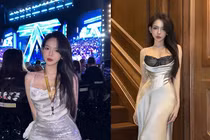 Hot girl xứ Nghệ diện váy hai dây khoe dáng bất chấp mưa lạnh