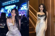 Hot girl xứ Nghệ diện váy hai dây khoe dáng bất chấp mưa lạnh