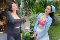 Ngoại hình đẫy đà khó nhận ra của “nữ thần Mắt Biếc” một thời