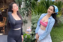 Ngoại hình đẫy đà khó nhận ra của “nữ thần Mắt Biếc” một thời