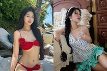 Nhan sắc hot girl Nghệ An chụp ảnh thân mật với Hồ Quang Hiếu