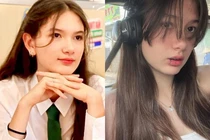 Em gái của nam thần bóng đá tuổi 17 cao m7, visual hút hồn