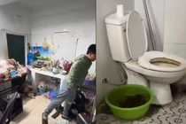 Kinh hoàng cảnh căn trọ ngập rác của 2 nam sinh ở Hà Nội