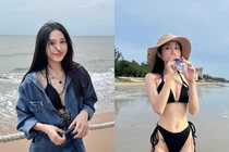 Nữ streamer “nói không với drama” khoe ảnh đi biển khiến fan mê mẩn