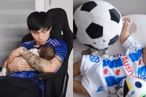 Vừa gia nhập MXH, con trai Đoàn Văn Hậu đã có lượng fan khủng