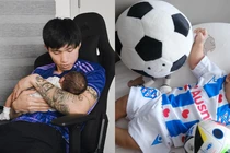 Vừa gia nhập MXH, con trai Đoàn Văn Hậu đã có lượng fan khủng