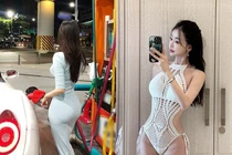 Hình ảnh hiện tại của “hot girl đổ xăng” từng gây “bão” mạng