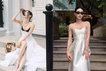 Bạn thân 15 năm của Chi Pu khoe bờ vai “móc áo” gợi cảm