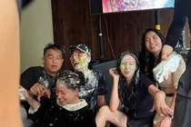 Tổ chức sinh nhật cho Quang Linh, Hoa hậu Thùy Tiên xõa hết mình