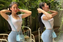 Danh tính hot girl khoe 3 vòng đâu ra đấy khi đi cafe