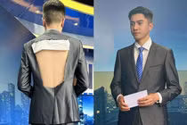 Netizen cười bò với hình ảnh góc khuất biên tập viên truyền hình