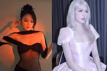 Sau ồn ào mặc phản cảm, Ngọc Trinh xuất hiện với vibe búp bê