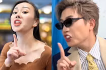 Loạt người nổi tiếng đu trend “nín” của bé Sữa, mỗi người một vẻ